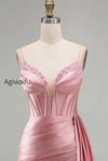 sparkly-gold-satin-fringed-beaded-tight-short-corset-homecoming-dress