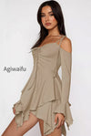 asym-tie-front-long-sleeve-mini-dress