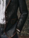 vintage-black-eco-leather-blazer-with-contrast-trim