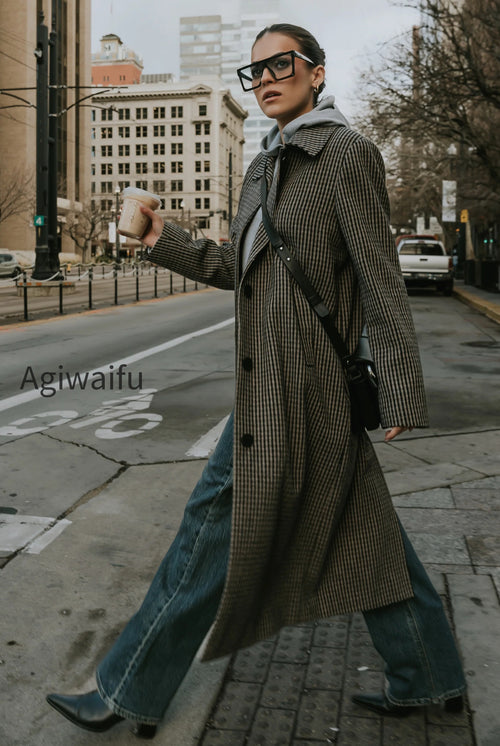 Marley Gingham Coat