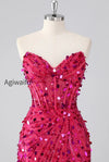 sparkly-red-corset-sequins-strapless-short-homecoming-dress