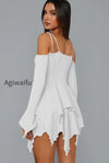 asym-tie-front-long-sleeve-mini-dress