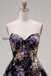 sparkly-pink-floral-beaded-a-line-short-strapless-homecoming-dress