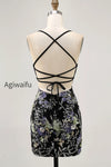 sparkly-pink-beaded-floral-short-tight-homecoming-dress-with-sequins