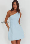 lingering-love-one-shoulder-twist-mini-dress-blue