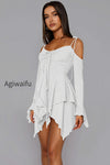 asym-tie-front-long-sleeve-mini-dress