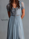 grace-dusty-blue-lace-trimmed-chiffon-midi-dress