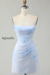 light-blue-floral-tight-ruched-short-corset-homecoming-dress