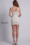 sparkly-white-beaded-thick-straps-floral-tight-short-cocktail-dress